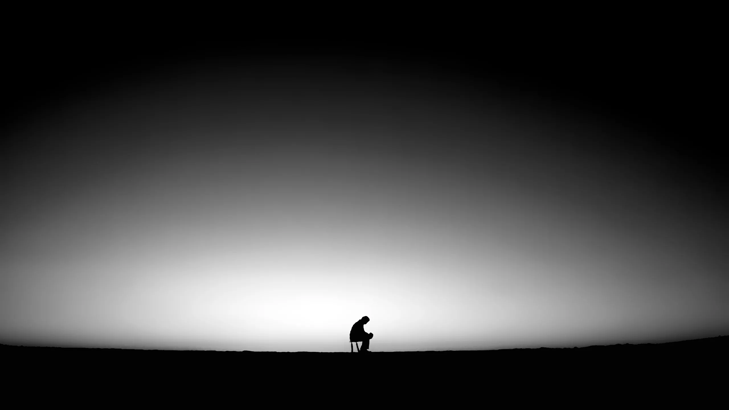 men lonely 2560x1440 wallpaper