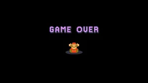 super mario game over