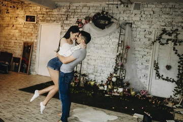 casal feliz e apaixonado