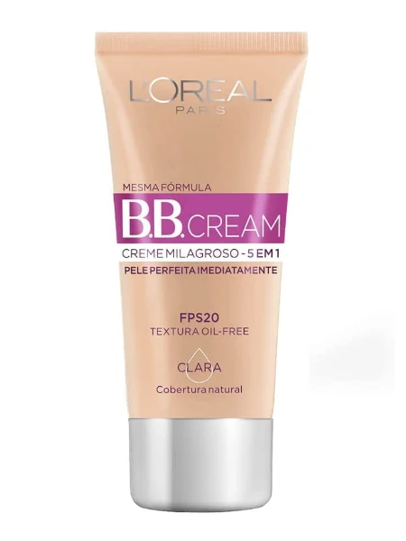 Base BB Cream L'Oréal Paris Dermo Expertise Cor Clara FPS 20, 30ml